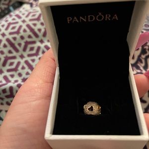 Tumbling Hearts 14k gold